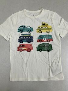 ■ＧＡＰ■新品■150■ギャップ■人気Ｔシャツ■車■ＵＳＡ■白■大型車■2-1