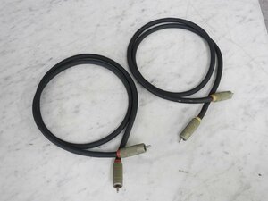 ■TG0910 ☆ Accuphase アキュフェーズ Audio Cable RCAケーブル ペア 約1.0ｍ ☆中古☆