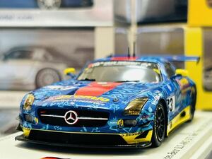 スパーク spark 1/43 Mercedes-Benz SLS AMG GT3 - Team Premio n°33 - 10th 24H Nurbrgring 2015 [SG191]