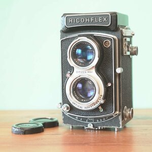 完動品◎RICOHFLEX NEW DIA 二眼レフ フィルムカメラ #891