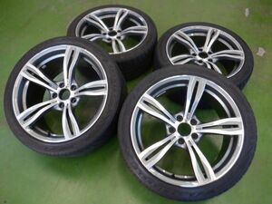 K 送料無料 即納 BMW用 社外品 19 5H120 8.5J+15 9.5J+15 トライアングル 245/40R19 275/35R19 5シリーズ F10 F11 補修用