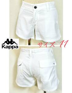 Kappa GOLF Kappa カッパ　ゴルフウェア　ショートパンツ　OMINIマーク　ホワイト　レディース１１