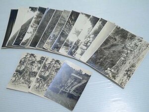 愛媛旧家より 戦前 昭和13年 新居浜の古写真 16枚（商品説明内に詳細画像あり）種子川 通り谷 市場川 郷土資料