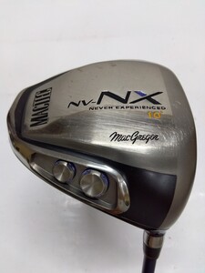 MacGregor MACTEC NV-NX 1W 10度 flex:SR メンズ右 オリジナルカーボンシャフト ドライバー マグレガー マックテック ヘッドカバー付き