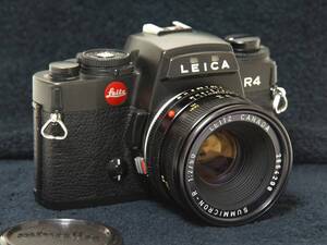 LEICA R4 SUMMICRON R50ｍｍｆ2.0（3カム）標準レンズセット 【Operation Confirmed・動作確認済】