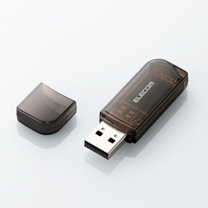 USB2.0対応USBメモリ 8GB 強固な暗号化方式AES256bit採用のセキュリティソフトが使えるハイコストパフォーマンスモデル: MF-HMU208GBK