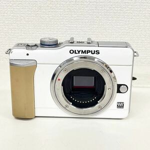 OLYMPUS PEN E-PL1 本体 バッテリーチャージャー BCS-1 のみ レンズ無し ボディ オリンパス カメラ ホワイト