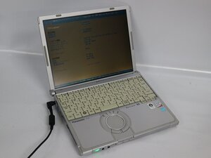 ジャンク品 ノートパソコン 12.1 型 Panasonic Let