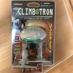 新品 レア CLIMB@TRON WINDOW-CLIMBING ROBOT REX 歩くロボット