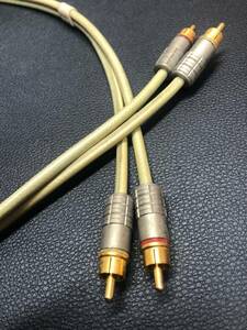 audio-technica　PCOCC　CERAMICS　CABLE 1m48cm オーディオテクニカ（一方向結晶無酸素銅）