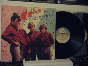 ▲2LP　THE MONKEES ザ・モンキーズ / GOLDEN STORY ゴールデン・ストーリー 国内盤 日本フォノグラム株式会社 175R-129～130 ◇r50619