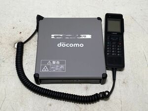 【動作未チェック】NTT DOCOMO 衛星可搬端末 01 ハンドセット ②【2424060024208】