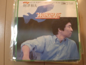 即決 EP レコード 財津和夫/WAKE UP EP8枚まで送料ゆうメール140円