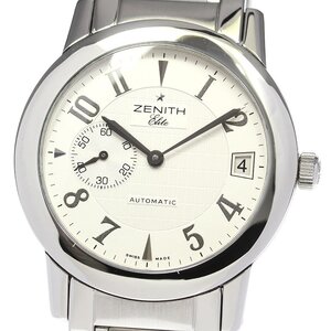 ゼニス ZENITH 01/02.0451.680 ポートロワイヤル エリート スモールセコンド 自動巻き メンズ 良品 保証書付き_797399