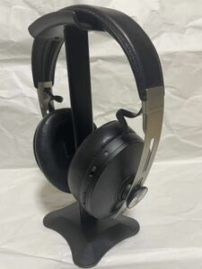 比較的美品 Sennheiser ゼンハイザー MOMENTUM Wireless オーバーイヤーヘッドホン　M3AEBTXL ブラック earmax 4.4mm バランスケーブル付