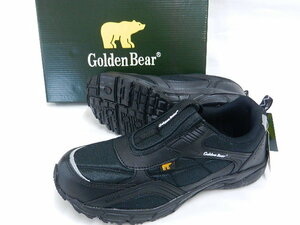 【GoldenBear】スリッポンスニーカー　26.5㎝（3E） GB106黒