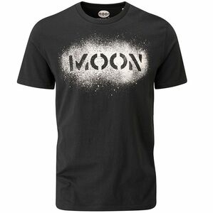 ★新着 moon Chalk T-shirts ムーン オリジナル チョーク Tシャツ 粉末 Moonロゴ 黒 black S クライミングウェア ボルダリングウェア NEW