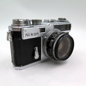 1円〜 Nikon ニコン SP フィルムカメラ レンジファインダー/W-NIKKOR C f=3.5cm 1:1.8 レンズ 動作未確認 現状品 y95-3238614【Y商品】