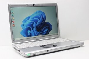 1円スタート ノートパソコン Windows11 WPS office搭載 Panasonic レッツノート CF-SV7 第8世代 Core i5 SSD256GB メモリ8GB カメラ