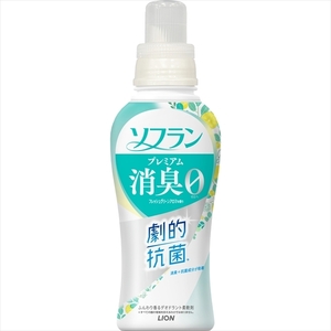 まとめ得 ソフラン プレミアム消臭 フレッシュグリーンアロマの香り 本体 ５１０ｍｌ ライオン x [16個] /h