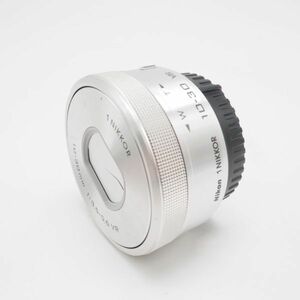 ■並品■ Nikon ニコン 標準ズームレンズ1 NIKKOR VR 10-30mm f/3.5-5.6 PD-ZOOM シルバー