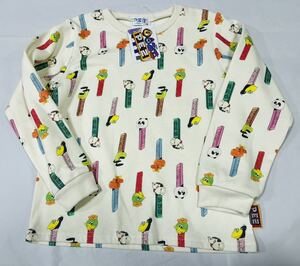 ★3493*激安sale!!新品 こども服 　長袖トレーナーsize130　1枚★PEZペッツ