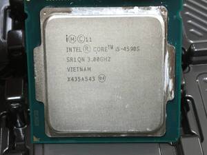 B3020)Intel Core i5-4590S SR1QN 3.00GHz LGA 1150 中古動作品