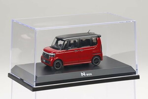 ホンダ特注 1/43 ホンダ N-BOX プレミアムクリスタルレッド&ブラック 2023 Honda