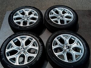 中古セット★アウトランダーPHEV純正★ミシュラン225/55R18★デリカD:5/エクリプスクロス等　4本セット