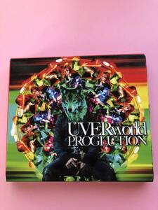 初回生産限定盤　PROGLUTION　　UVERworld　DVD、フォトブック、歌詞カード、スリーブケース付き