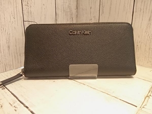 calvin klein カルバンクライン 長財布 ブラック 小銭入れあり