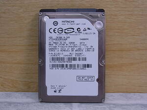 △E/506●日立 HITACHI☆2.5インチHDD(ハードディスク)☆320GB SATA 5400rpm☆HTS545032B9SA00☆中古品