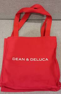 ディーン＆デルーカ　DEAN ＆　DELUCA トートバッグ　赤