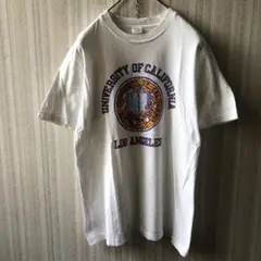 ビンテージ UCLA カリフォルニア Tシャツ カレッジプリント 袖裾シングル