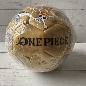 レア 未使用 ワンピース サッカーボール ゴールド ONE PIECE