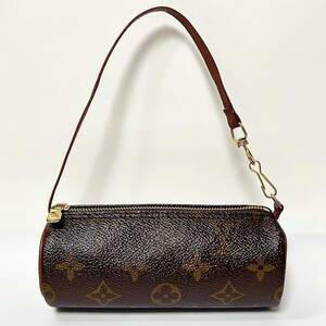 Louis Vuitton ルイヴィトン パピヨン ミニポーチ M51385 モノグラム ヴィンテージ レディース ショルダーバッグ 美品