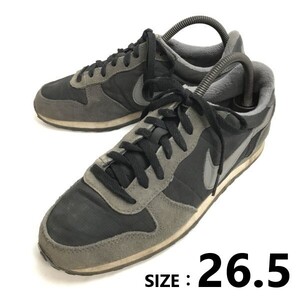 ナイキ/NIKE★GENICCO/644441-004/ランニングシューズ/ローカットスニーカー【26.5/黒×グレー】sneakers/Shoes/trainers◆si-125