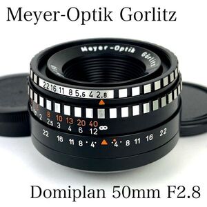 ◆Meyer-Optik Gorlitz◆ Domiplan 50mm F2.8 ◎バブルボケ メイヤーオプティック ◎M42 ドミプラン 単焦点 ドイツ オールドレンズ ゼブラ