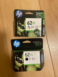 送料無料♪ヒューレットパッカード HP62XL ブラック　カラー　新品未開封未使用！期限切れ！そこそこ新め！