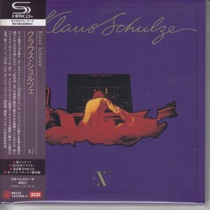 紙ジャケ KLAUS SCHULZE / X（国内盤2枚組SHM-CD）