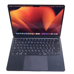 1円 Apple MacBook Air Liquid Retinaディスプレイ 13.6 M2 8GB 256GB MLY33J/A ミッドナイト ノートパソコン