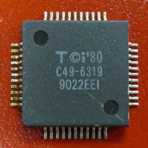 [秘蔵CPU放出316]東芝 C49-6319 9022EEI QFP