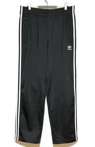 adidas アディカラー クラシックス ファイヤーバード トラック パンツ（XL）黒 アディダス ジャージ ルーズ シルエット 