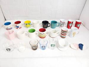 【USED品】STARBUCKS スターバックス マグカップ グラス他 おまとめ23点セット/スタバ/ドリッパー/ハートプレート/12-05AK012919