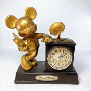 【ジャンク】ミッキーマウス Mickey mouse 置き時計