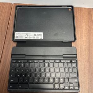 「AB42_3A」レノボ 10E Chromebook タブレット キーボード フォリオケース ブラック DOK-8208U 現状本体のみ（241204）