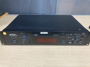 狩）中古品　MD-301MKⅡ TASCAM MDデッキ TEAC CORPORATION製 リモコン付属MDプレーヤー 20220519 (11-2)