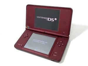 【通電のみ認済】Nintendo/ニンテンドー DSi LL UTL-001 本体 ワインレッド/赤 ゲーム機 任天堂 (49155H2)