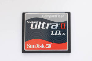 #285b Sandisk サンディスク UltraII CFカード 1GB コンパクトフラッシュ CF