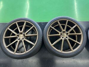 VOSSEN VFS-1 22-9J 5H112 32 DISK形状FLAT AUDI BMW BENZ ハブ径66